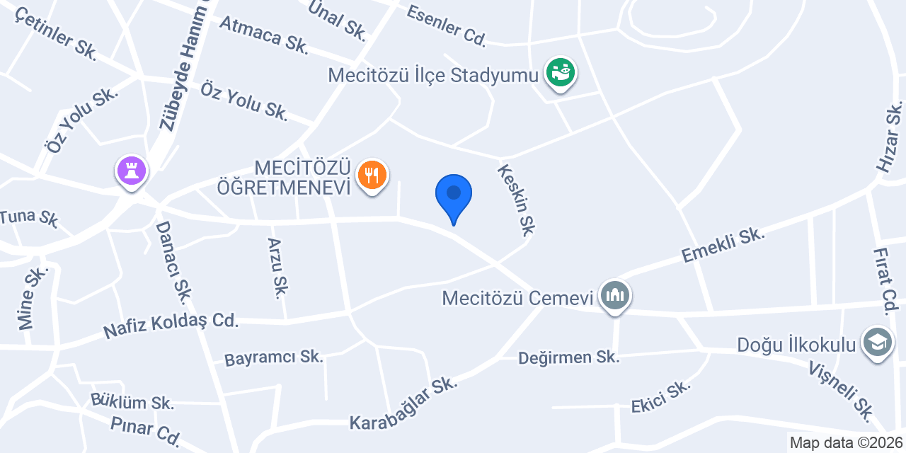 Mecitözü Yibo konumu