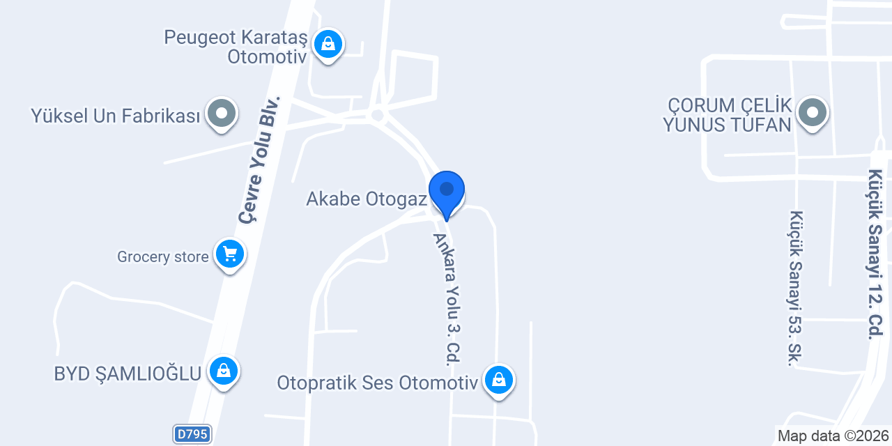 Ercan Oto Elektronik konumu