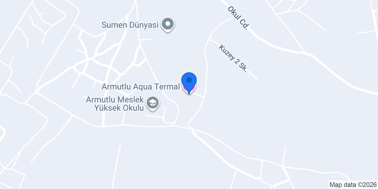 Armutlu Aqua Termal konumu