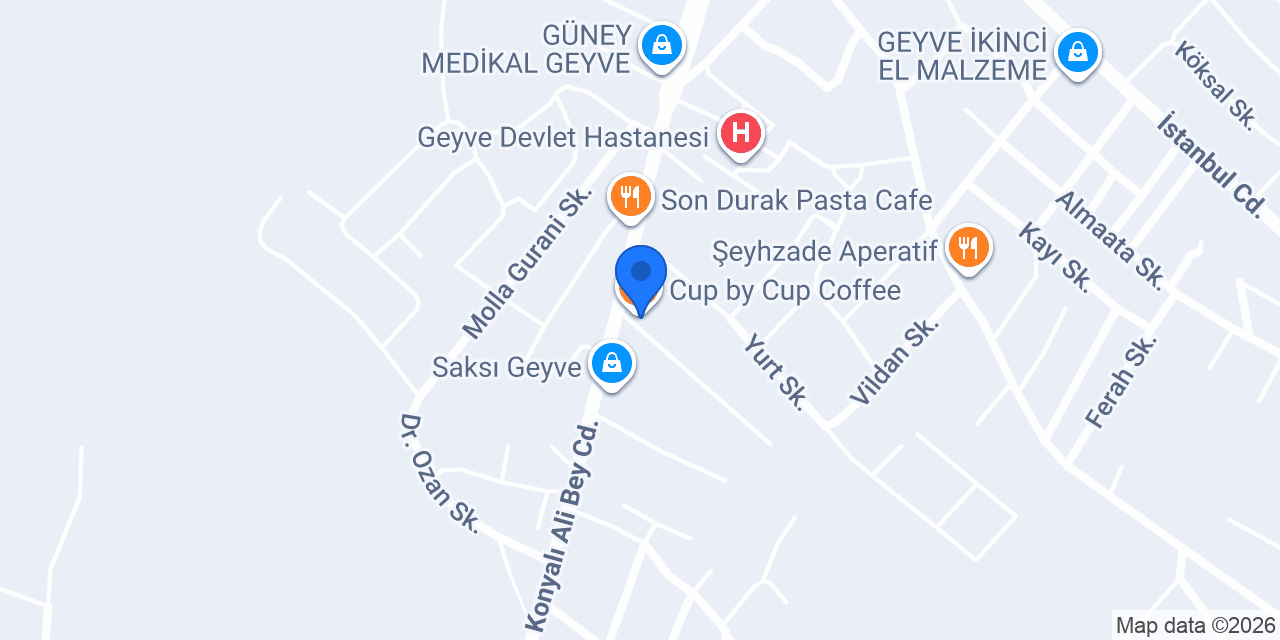 Şura Bayan Kuaförü konumu