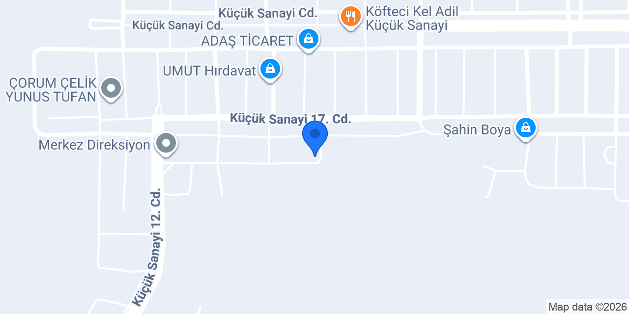 Çorum Kumlama konumu