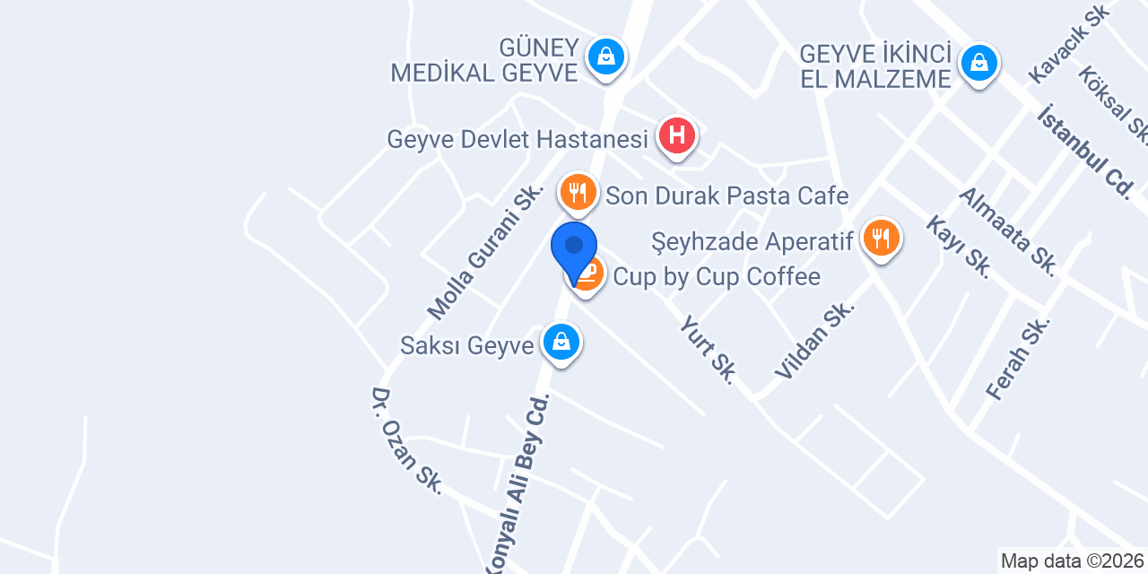 Gosga döner geyve konumu