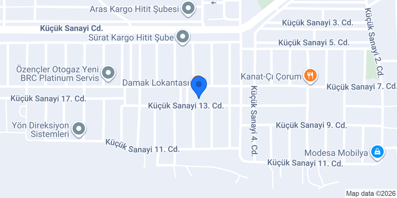 Öncül Otomotiv konumu