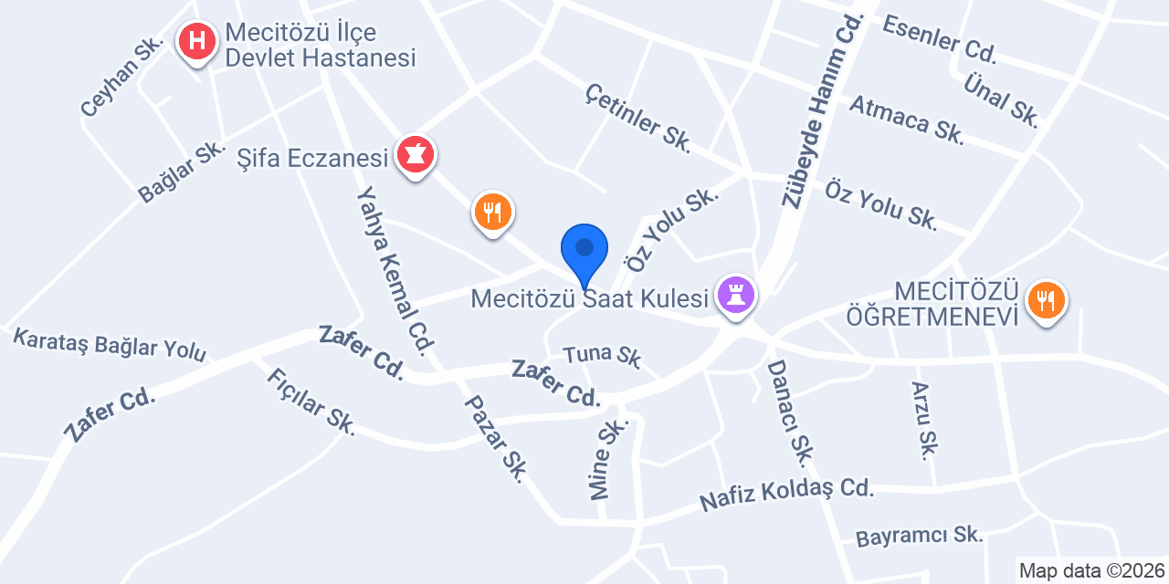 Çalışkan Av Bayii konumu