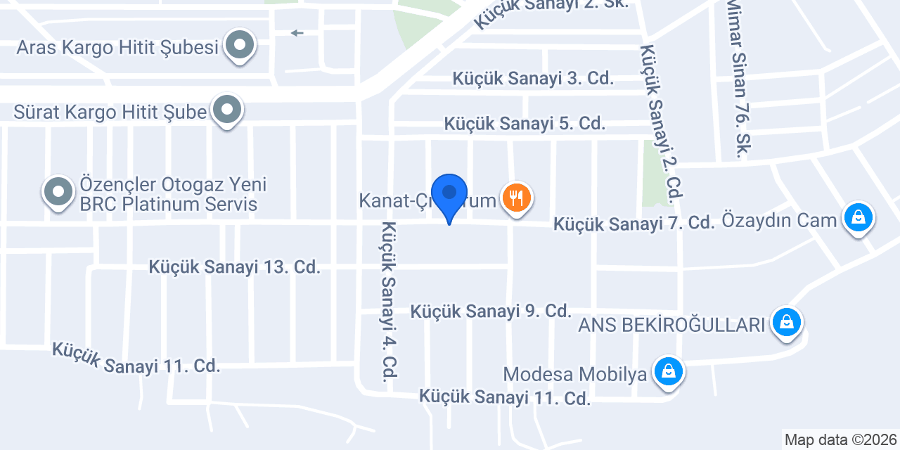 AFHORA HIRDAVAT VE MOBİLYA AKSESUAR konumu