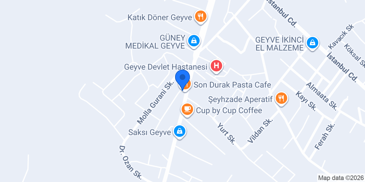 Orta Kahve konumu