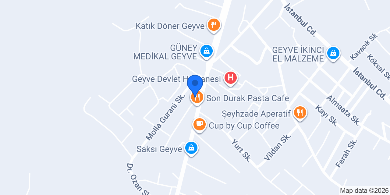 FISILTI BURGER konumu