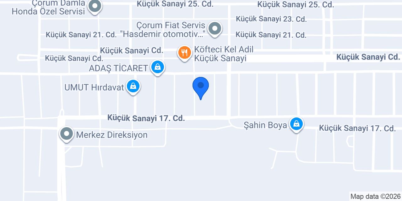 Huspar konumu
