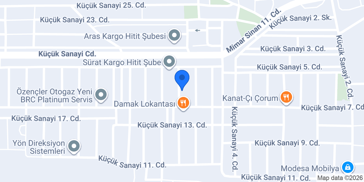 HMZ AUTO ELEKTRİK ELEKTRONİK konumu