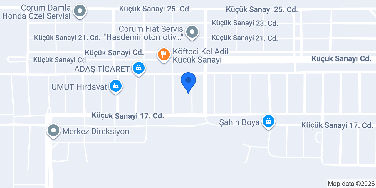 PETLAS-Alagözler Otomotiv konumu