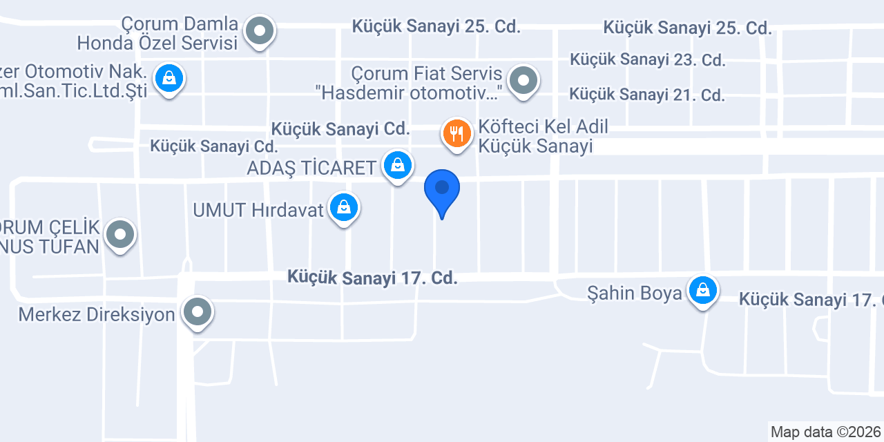 Ateş Oto Yıkama konumu