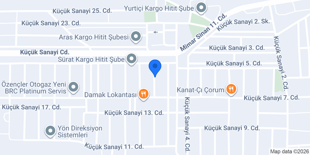 YFK GARAJ konumu