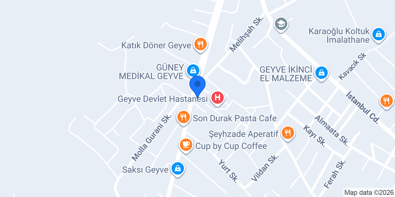 Ali Kaya Eczanesi konumu