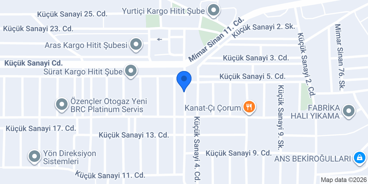 Özdemiroğlu Rot Balans konumu
