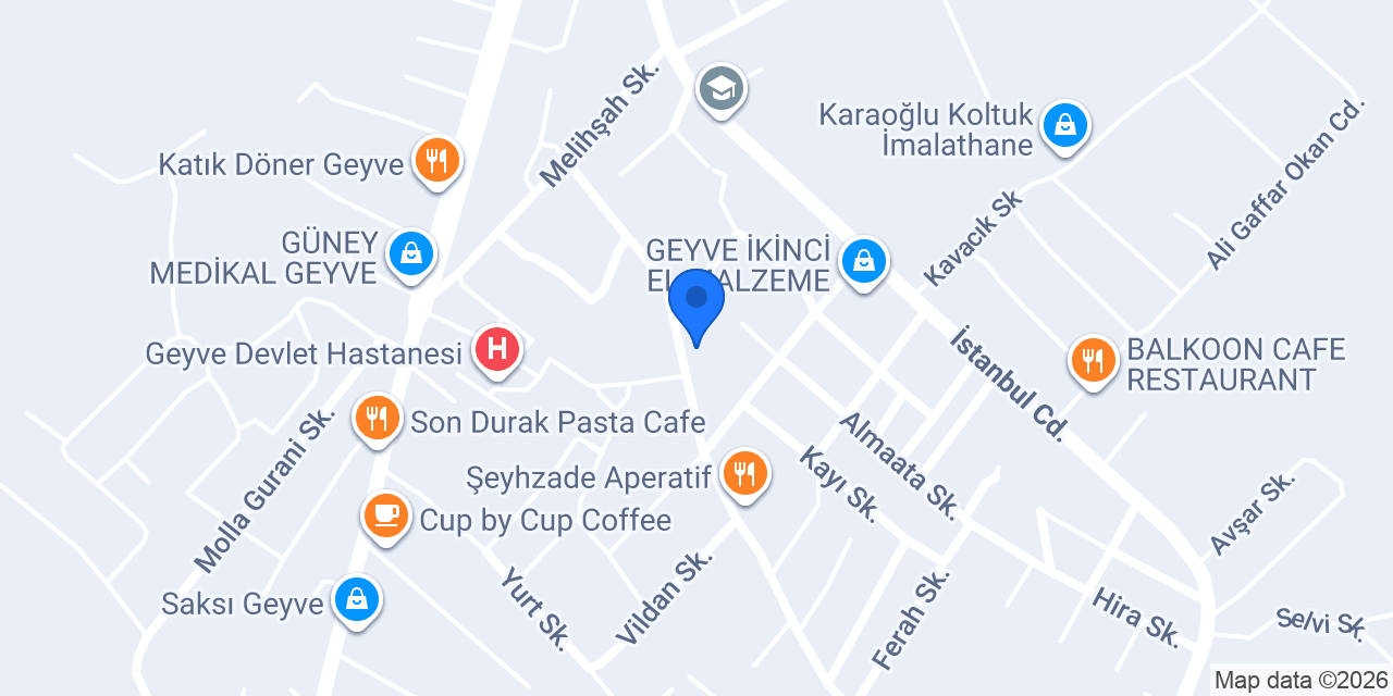 Şah kafe konumu