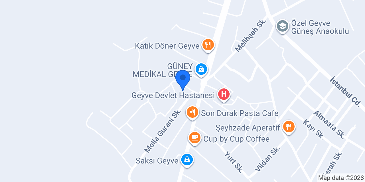 GEYVE OPTİK konumu