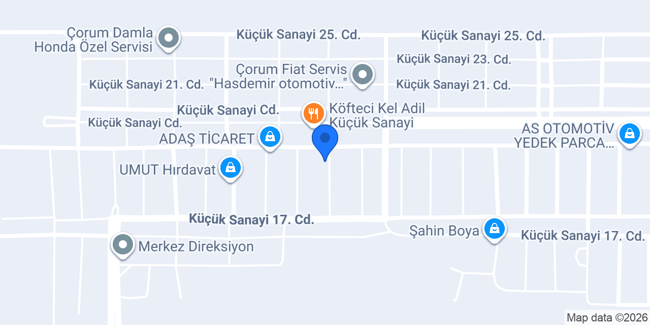 MT AUTO SERVİCE konumu