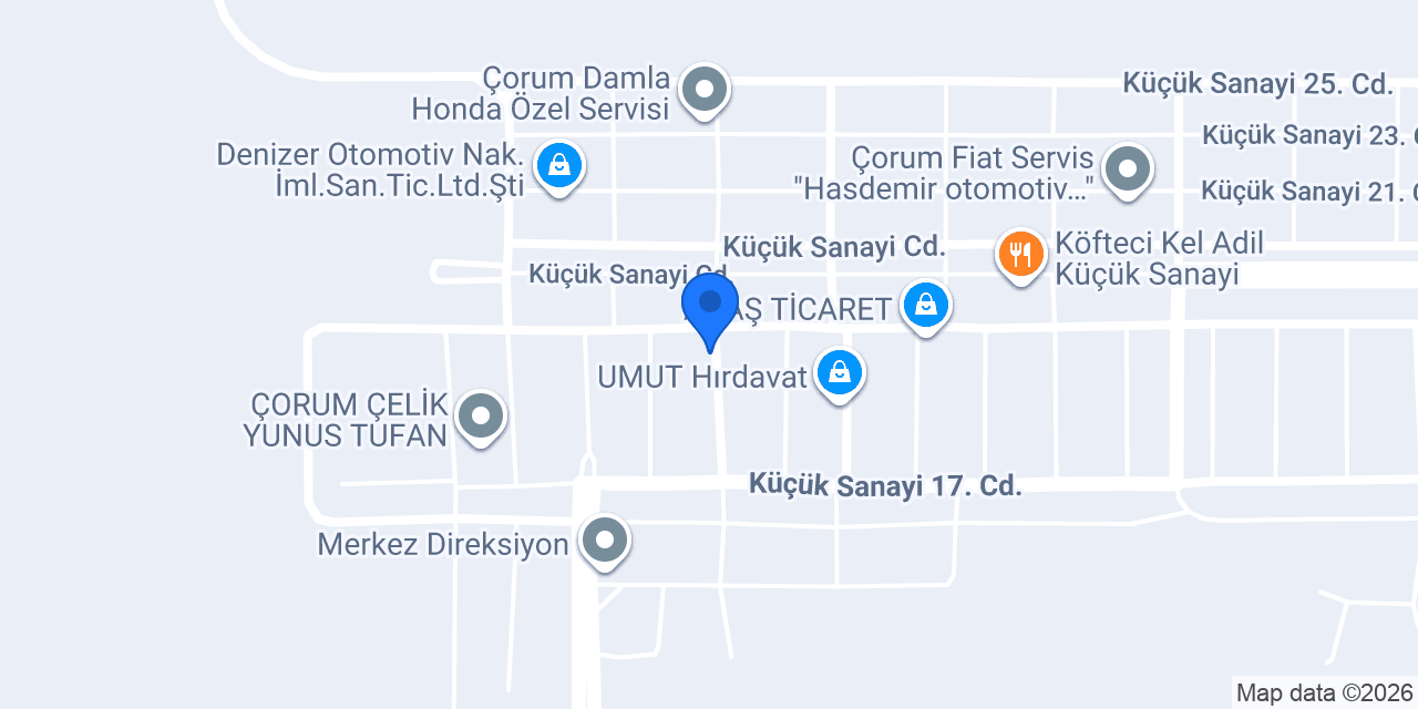 Özdemir Rot-Balans konumu