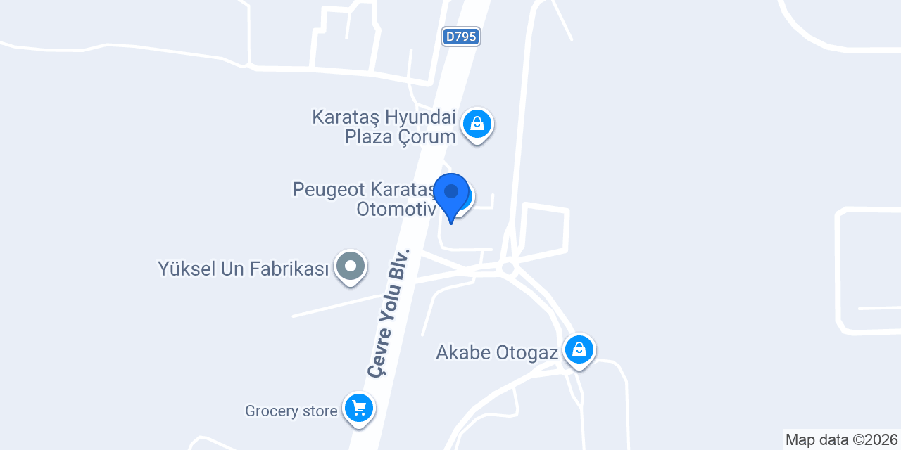 Karataş-Citroën konumu