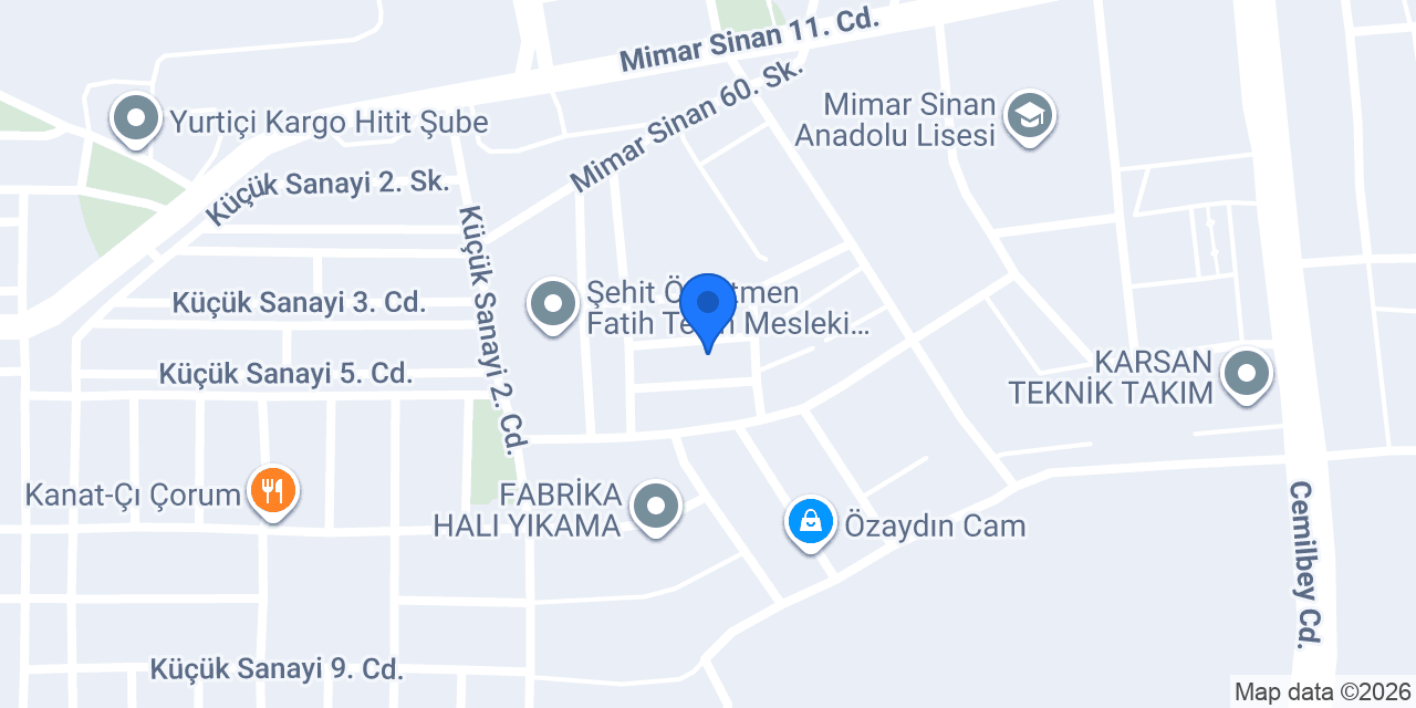 Demirci Oto Servis konumu