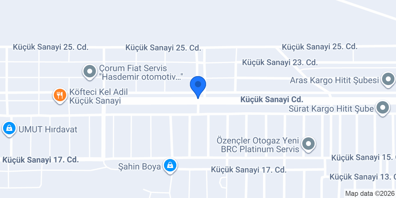 Öztek Elektrik konumu