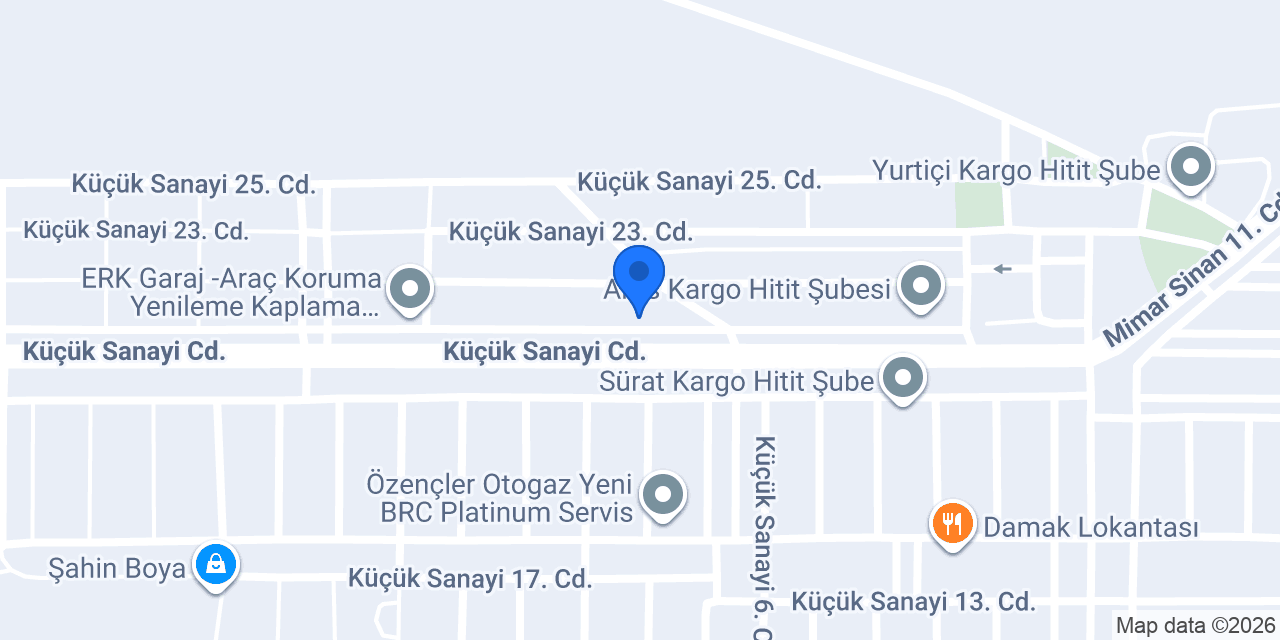 Öksüz Reklam konumu