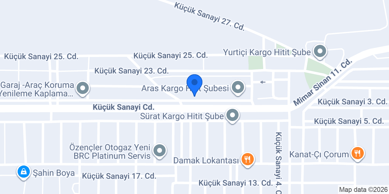 Sebil Ticaret Traktör Yedek Parça konumu