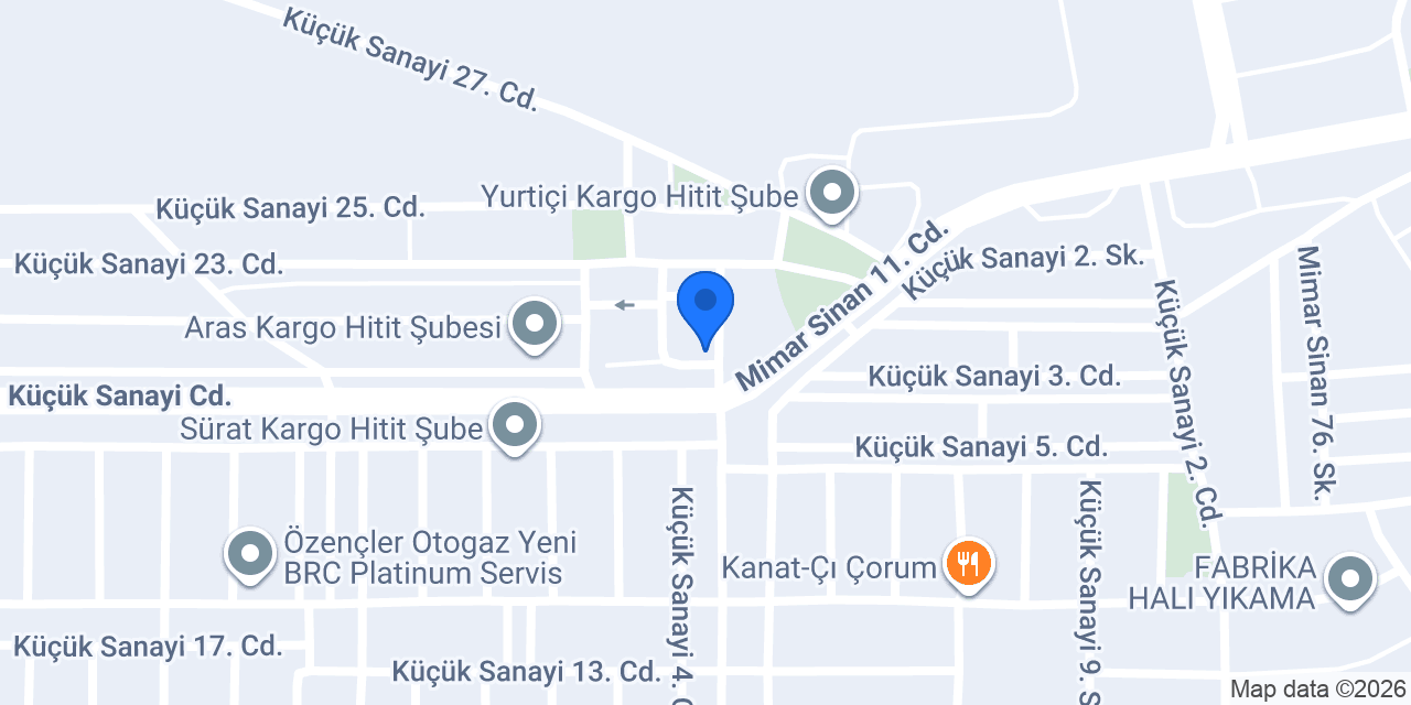 Halkbank Sanayi Sitesi Şubesi konumu