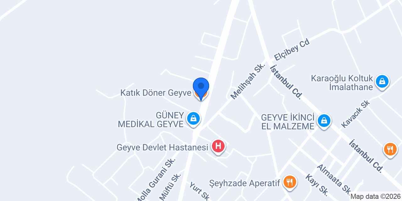 Katık Döner Geyve konumu