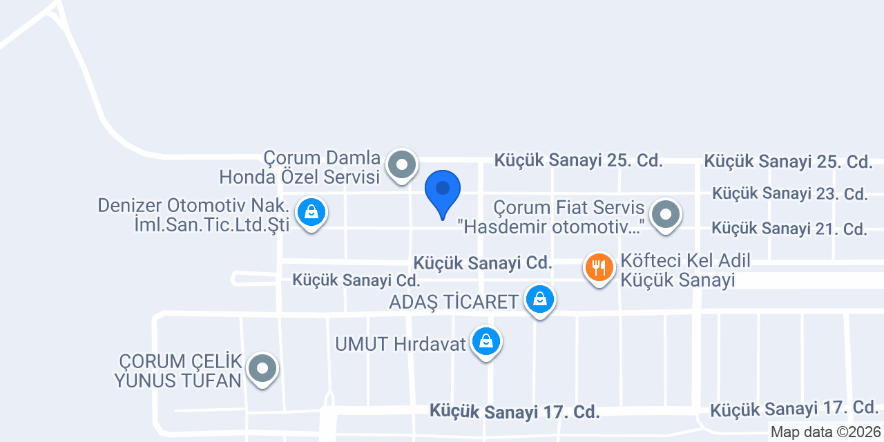 Köfteci Arap Usta konumu