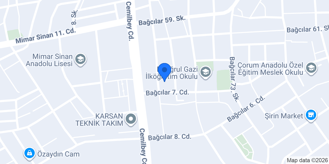 Özbolat İnşaat konumu