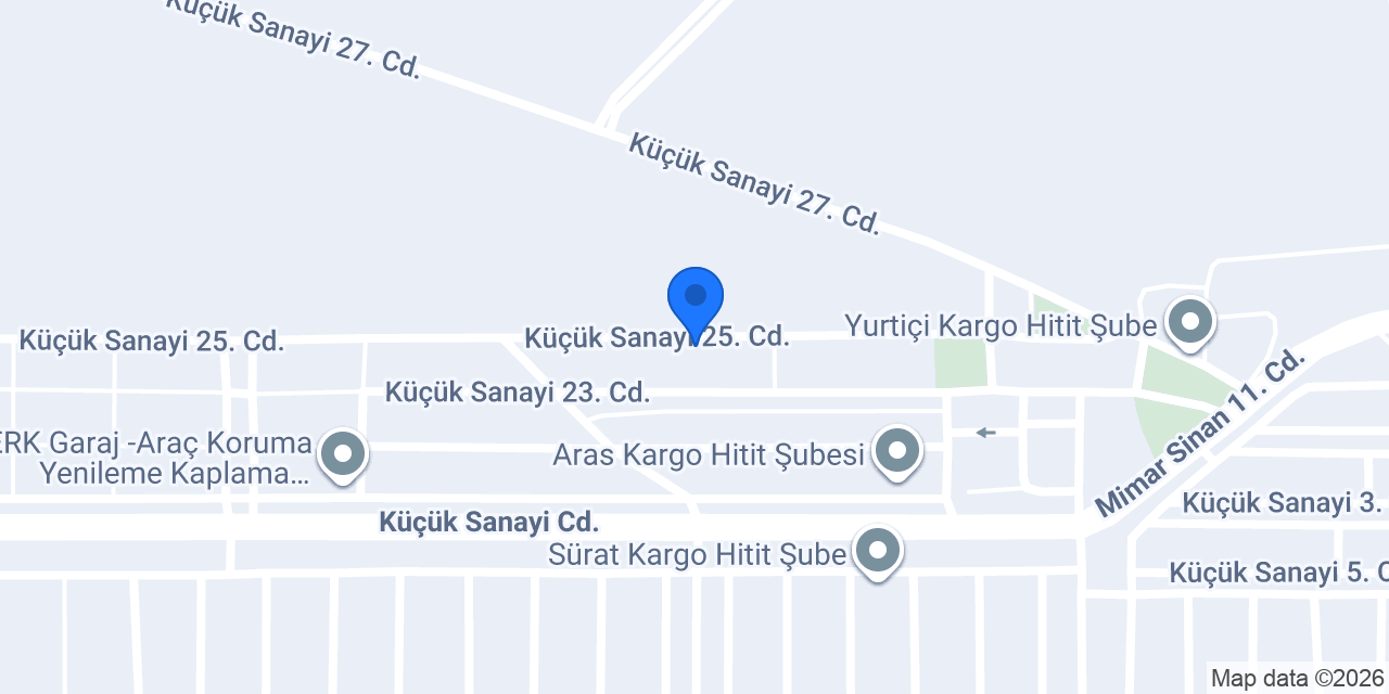 Görpe Çelik Sanayi konumu