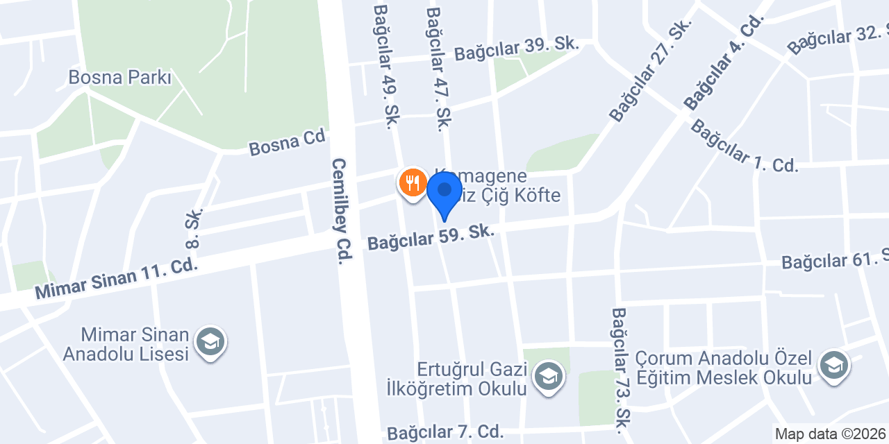 Koçak Kumaş konumu