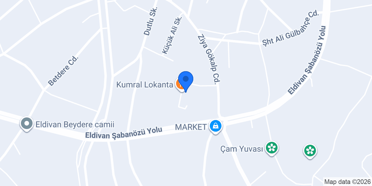 Kumral Lokanta konumu