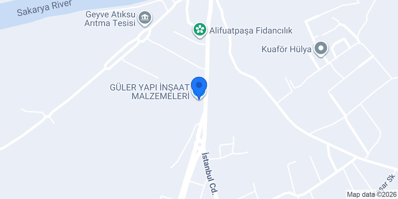 GÜLER YAPI İNŞAAT MALZEMELERİ konumu
