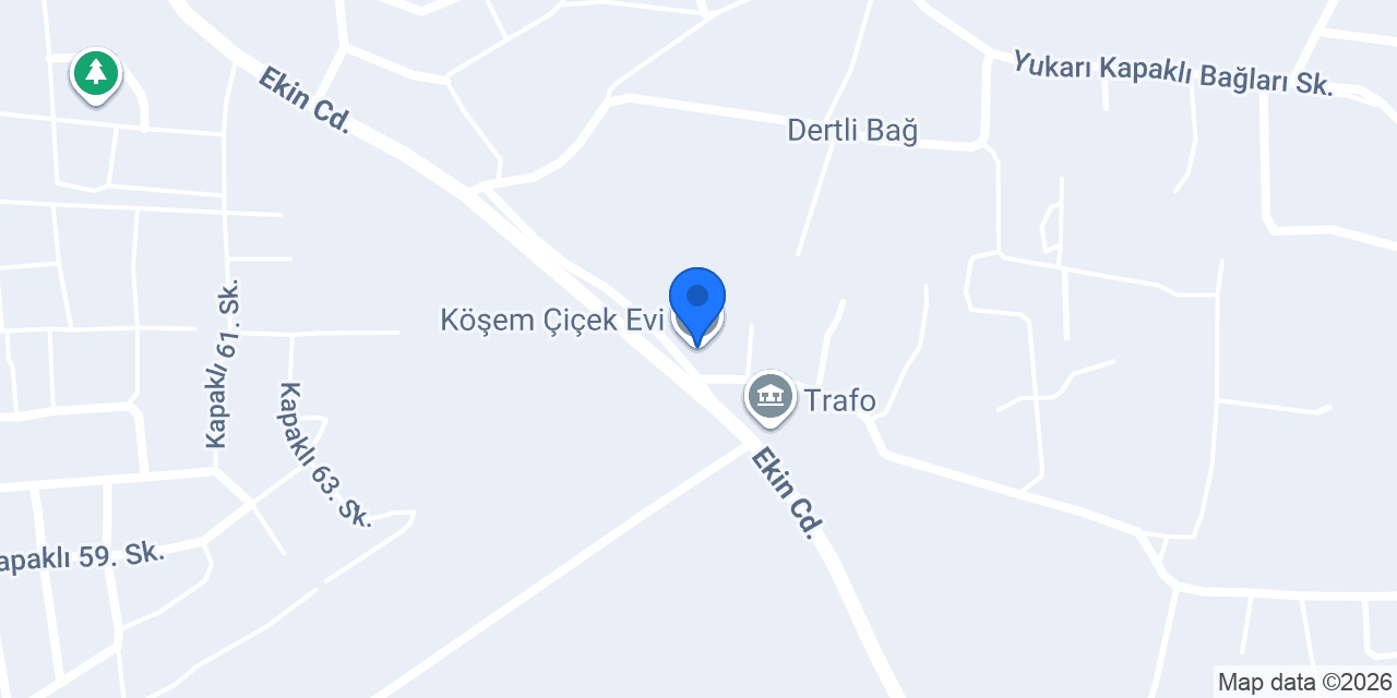 Köşem Çiçek Evi konumu