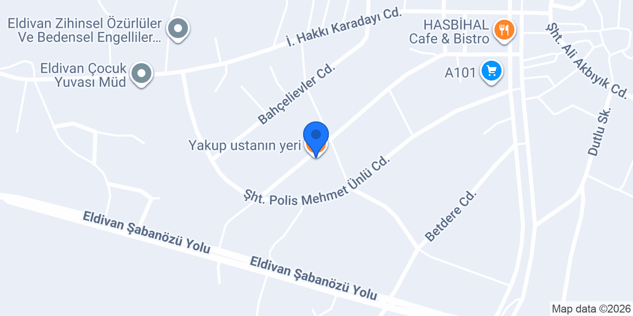 Yakup ustanın yeri konumu