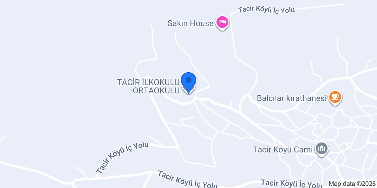 TACİR İLKOKULU -ORTAOKULU konumu