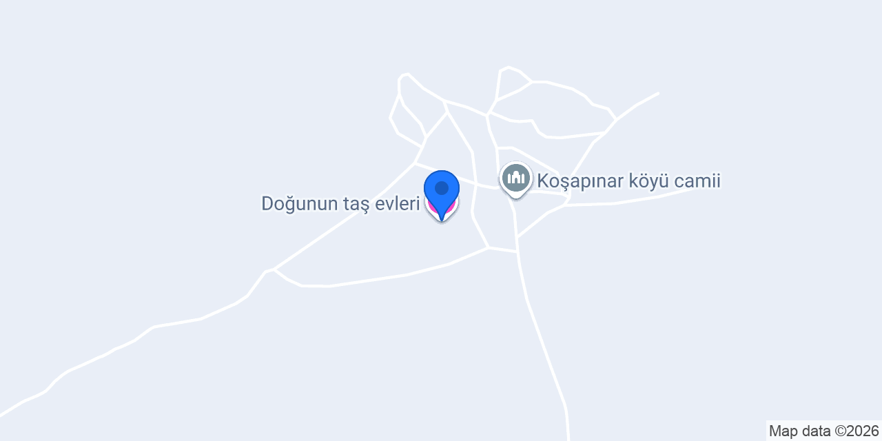 Doğunun taş evleri konumu