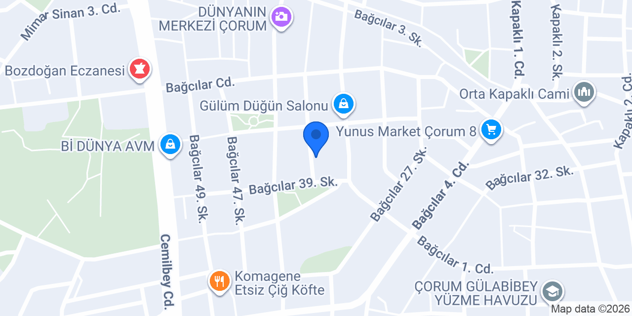 SEDEF ECZANESİ konumu