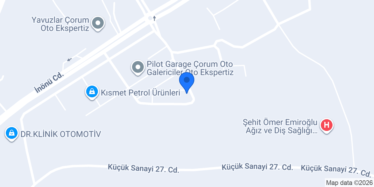DÜNDAR OTOMOTİV konumu