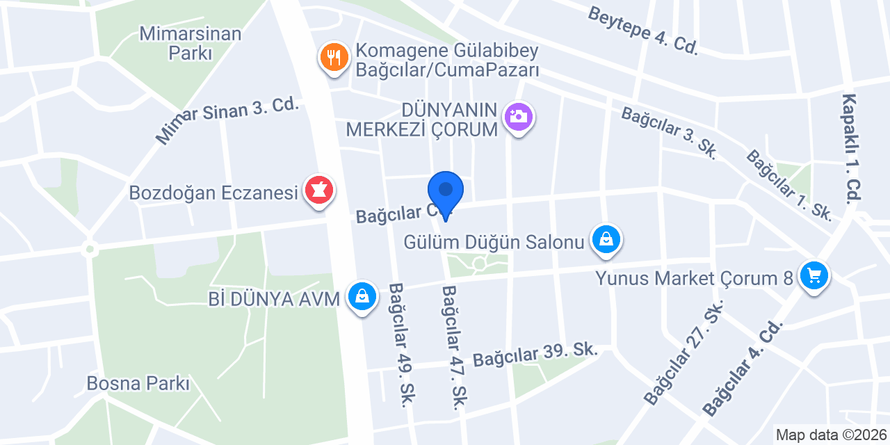 Akkaya erkek kuaförü konumu
