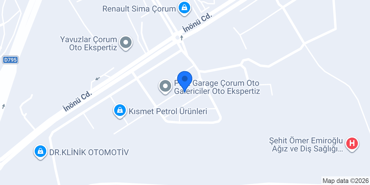 ENG OTOMOTİV konumu