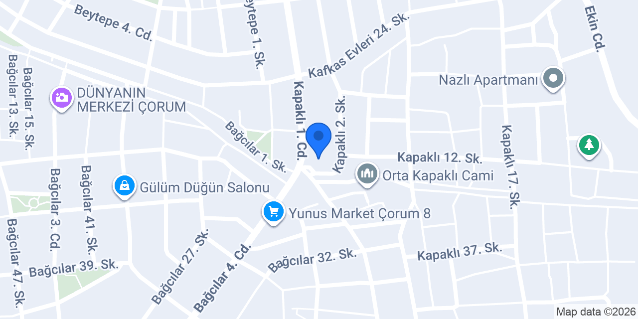 KAPAKLI EKİN ECZANESİ konumu