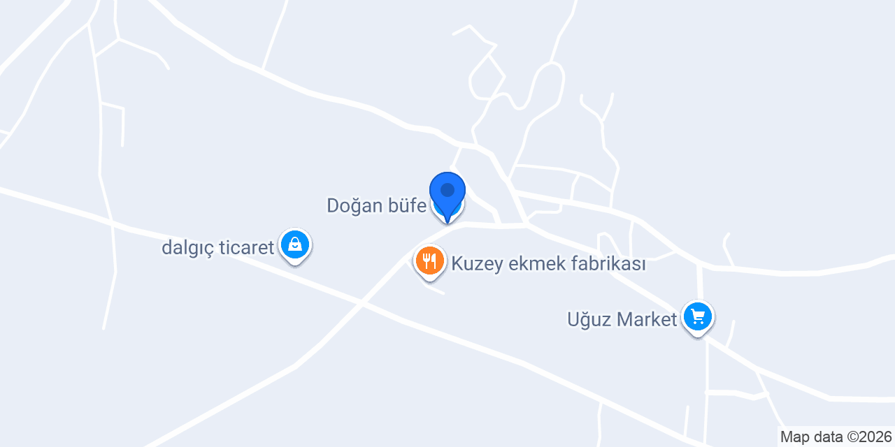 Doğan büfe konumu