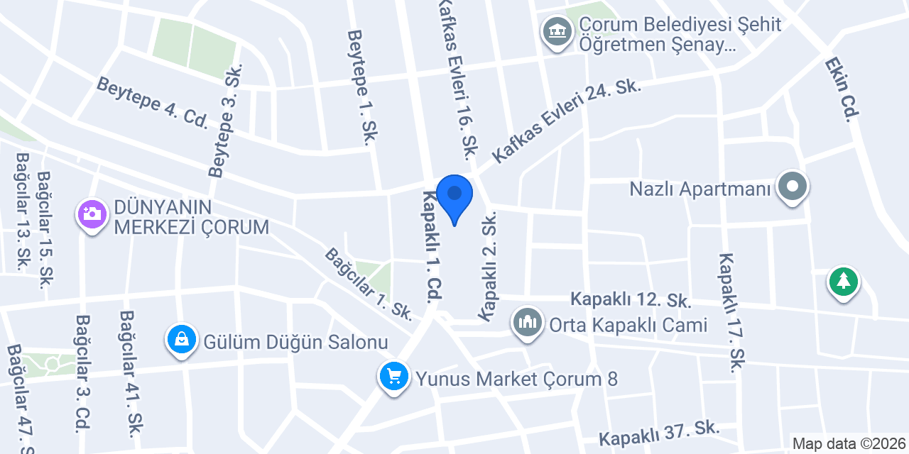 Hanımeli Çörek konumu