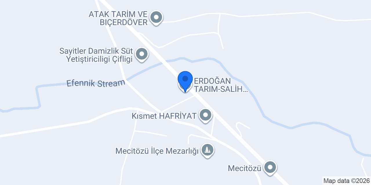 ERDOĞAN TARIM-SALİH ERDOĞAN konumu
