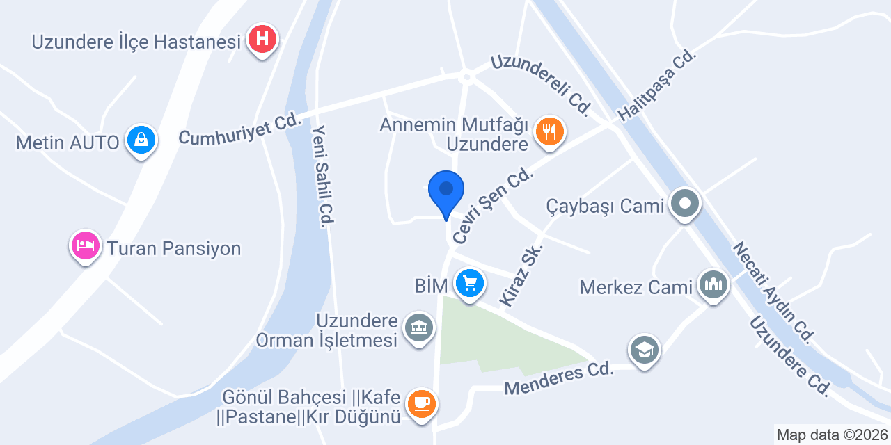 YILDIZ BUTİK PANSİYON konumu
