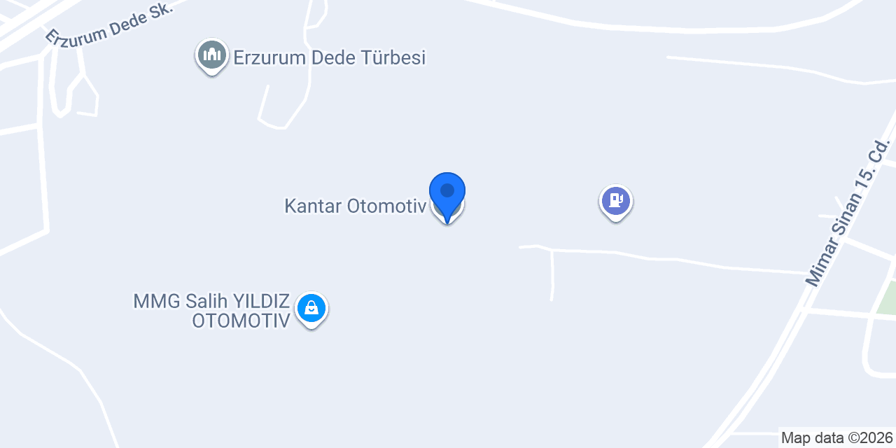 Kantar Otomotiv konumu