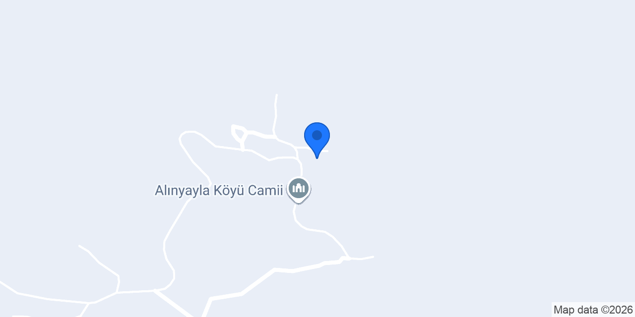 Alınyayla Köyü Muhtarlığı konumu